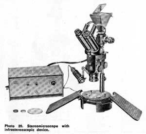 20. Stereomicroscope MST-131 with infrastereoscopic device