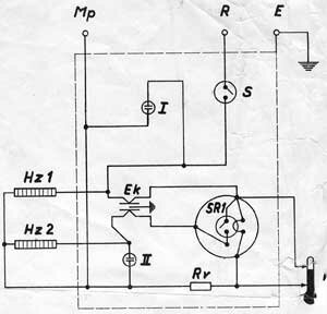 Электрическая схема термостата БРУВА