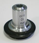 Апохроматический объектив 10x0,30 для микроскопа МБИ-11